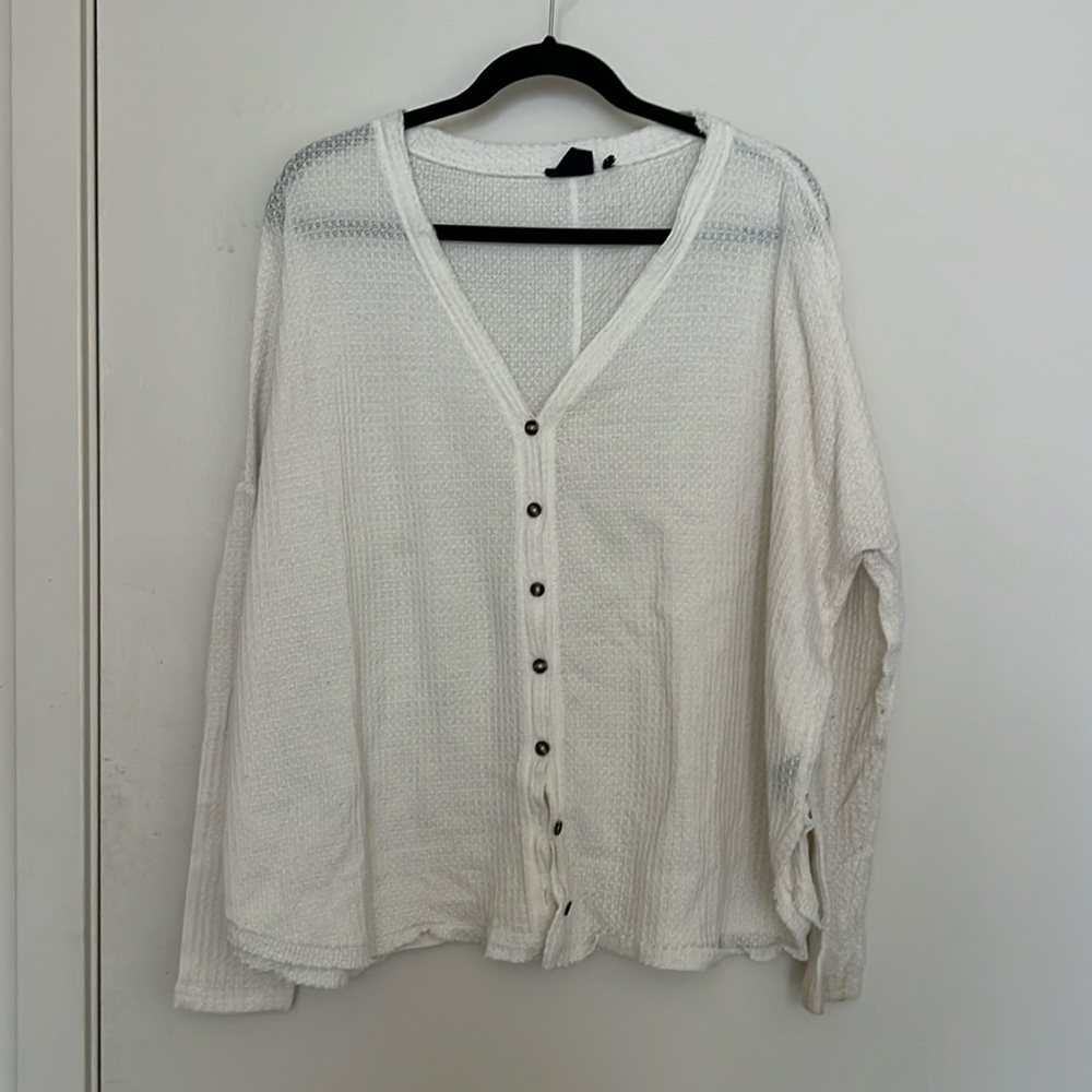 Urban Outfitters Out From Under Waffle Long Sleeve